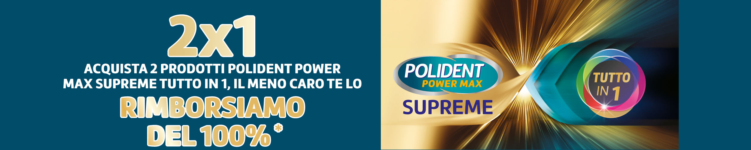 Immagine promozionale Cashback 2x1
